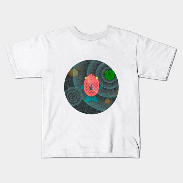 Koi Kids T-Shirt by juliusllopis